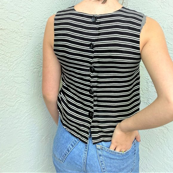 Striped Shell Tank - Picture 3 of 7